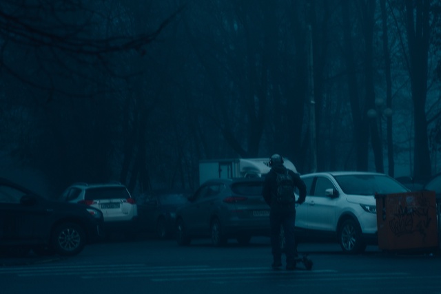 Ноябрьский туман на станции🖤