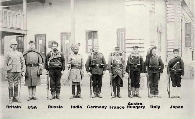 Coлдaты начала XX века