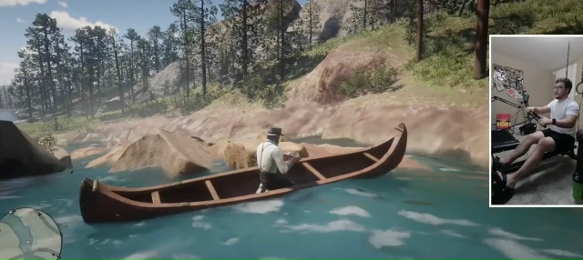 Моддер проплыл по самой длинной реке Red Dead Redemption 2 на... р...