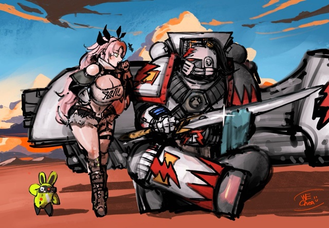 Кроссовер: Warhammer 40K + Zenless Zone Zero