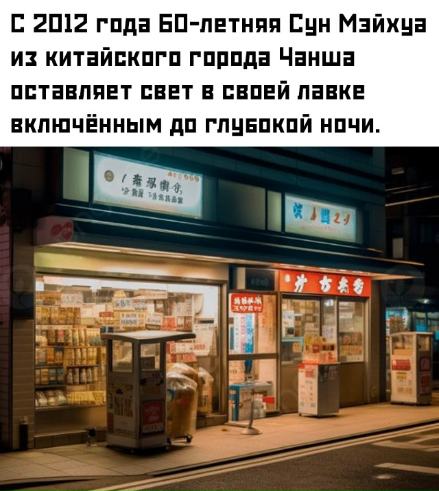 ❤ Изначально она заметила, что освещённая улица помог?...