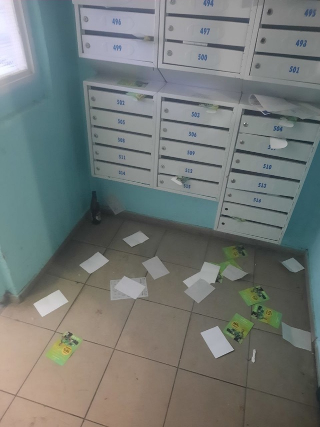 Вот в таком состоянии находятся подъезды на светлой 11??...