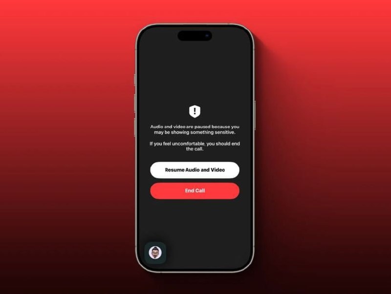 Секс по телефону отменяется — FaceTime в «бете» iOS 26 будет приостанавливать видеозвонок, если в ка
