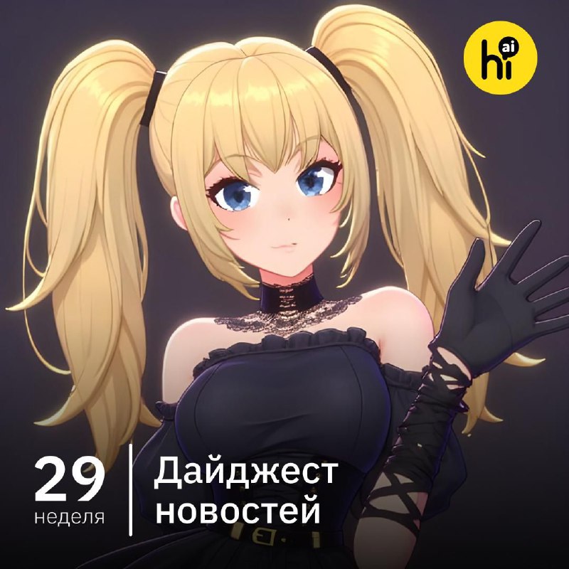 📣 Привет, друзья! Самое интересное за 29-ю неделю 2025 года из мира ИИ в нашем воскресном дайджесте.