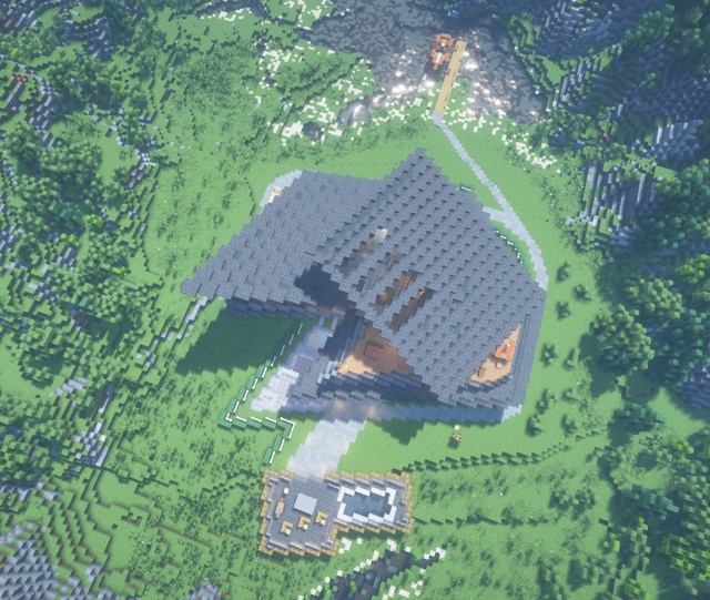 Красивый дом от нашего подписчика! Свои постройки вы м?...