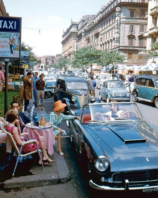 Рим, Италия, 1960-е годы — эпоха стиля, свободы и романтик...