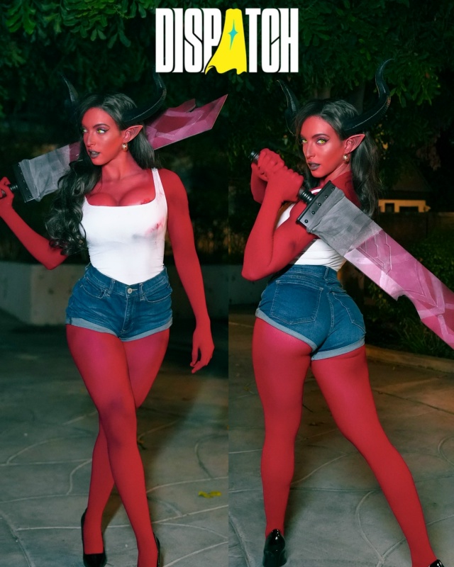 Косплей на Малеволу Гибб из Dispatch от Bri Torres