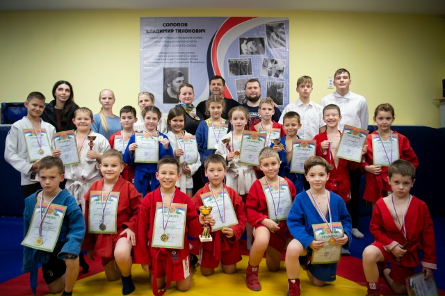 Турнир по самбо памяти тренера Владимира Солопова про?...