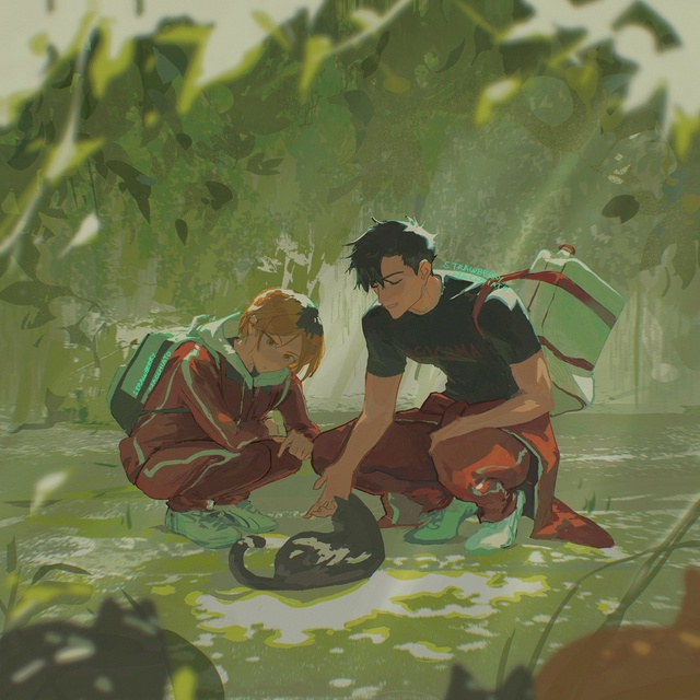 #Haikyuu / Волейбол!
Art: sberrymacchiato