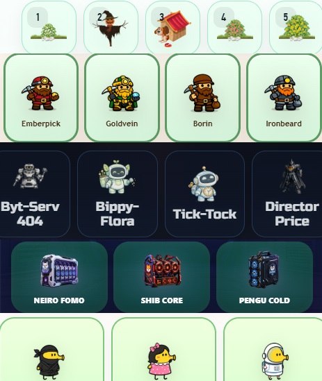 #Fomo_Fighters #Grow_Tea #Golden_Miner #Signal2193 #MEME_MINING #PandaFiT #Doodle_Jump
Комбо