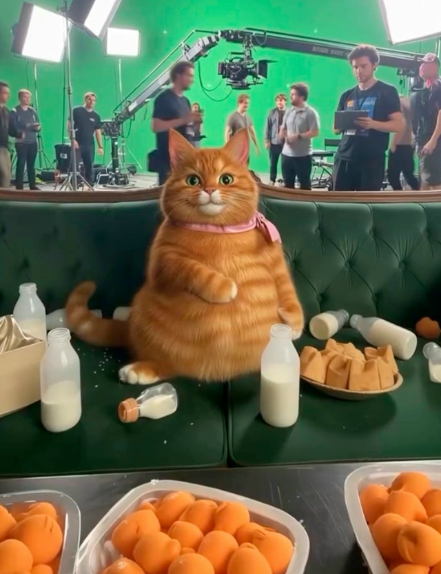 Съёмки «Шрека» в самом разгаре!
Казалось бы — зелёный ...