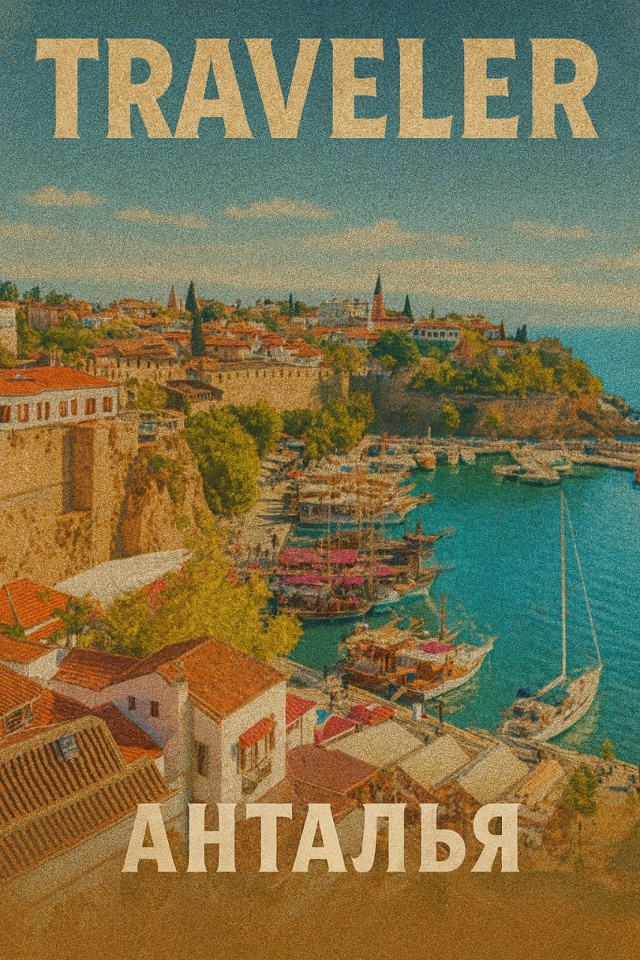 🌍 Анталья — жемчужина Средиземноморья, где старинные...