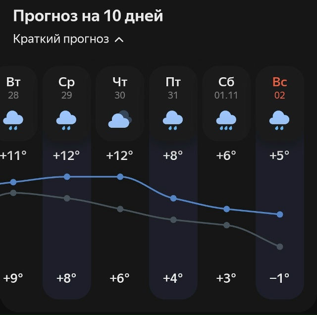 В Салавате последние тёплые деньки осени 🍂
По прогно?...