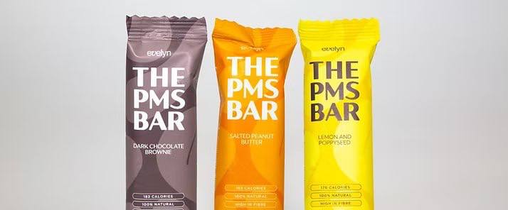 Прикол, стартап Evelyn выпустил батончики от ПМС для девушек.
Они содержат специальные витамины и м