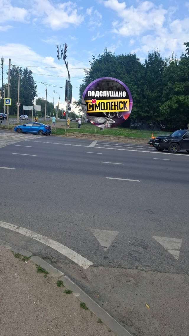 ‼Два автомобиля столкнулись на проспекте Гагарина, - с...
