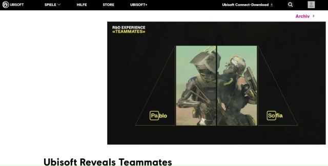 Ubisoft представила проект Teammates — шутер с ИИ-напарниками ...