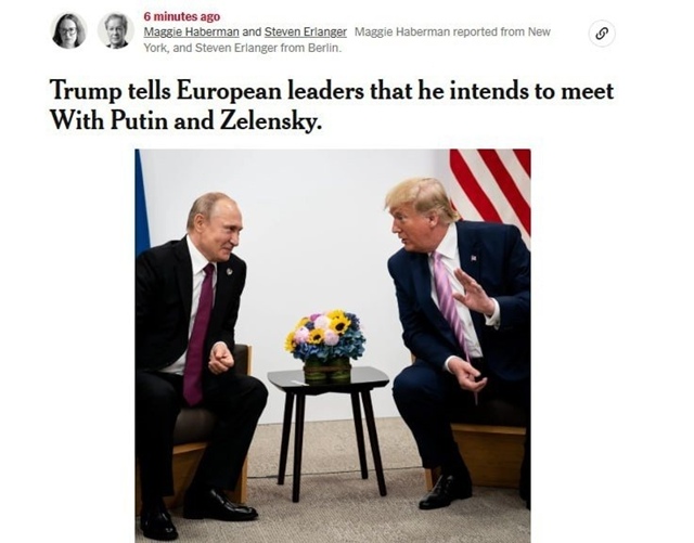 👉 Трамп намерен лично встретиться с Путиным уже на сл?...