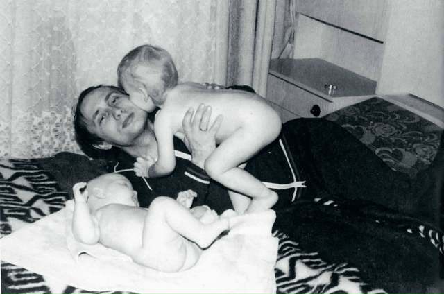 Молодая семья Путиных