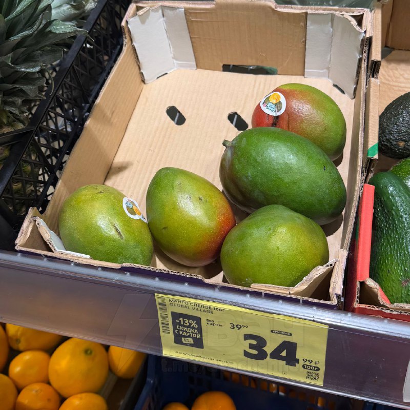 Цены на огурцы в России сошли с ума: теперь килограмм стоит столько же, сколько манго или питахайя —