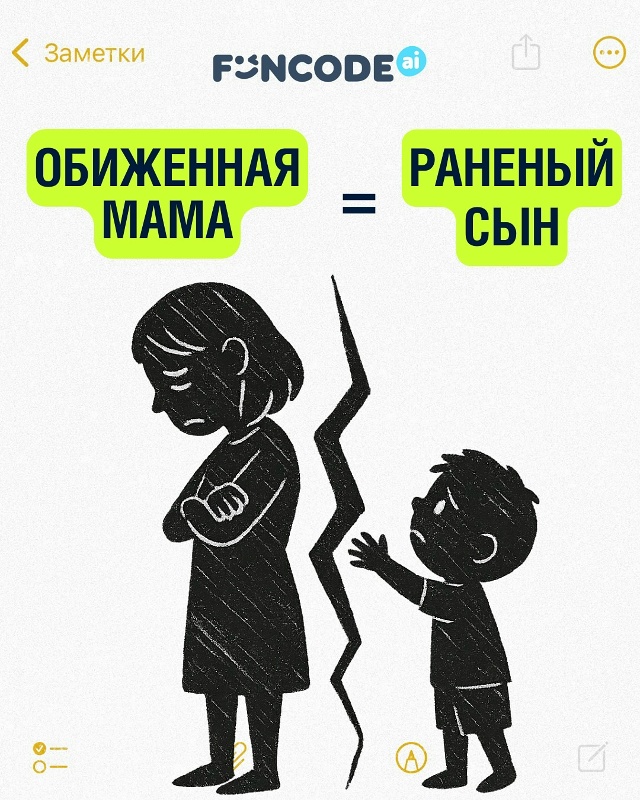 Самая опасная мама — не та, что кричит.
И не та, что треб...