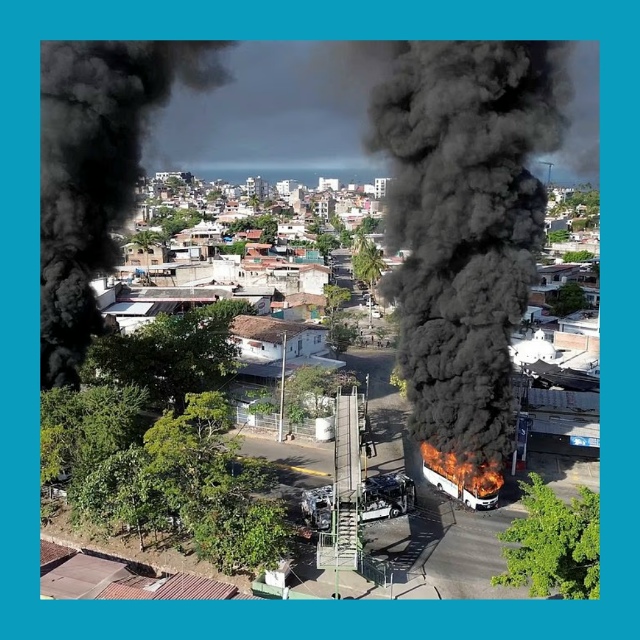 Мексика в огне из-за ликвидации лидера наркокартеля!
П...