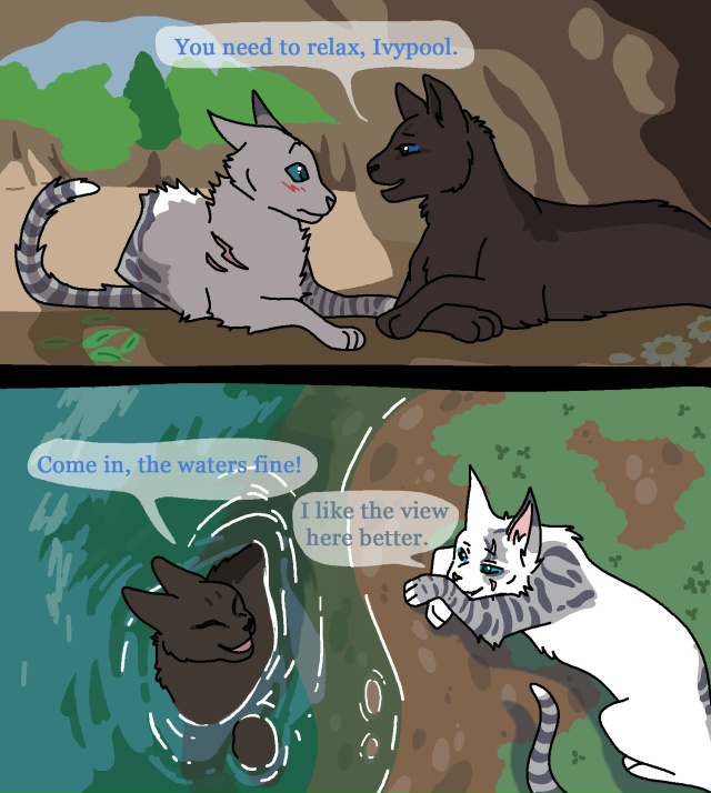 — Тебе нужно расслабиться, Искра.
— Заходи, вода отлич?...