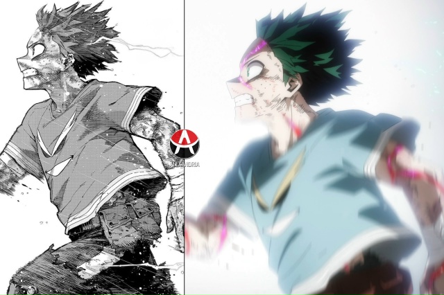 ⚡ Сравниваем [club85320806|«Моя Геройская Академия»]: манга ?...