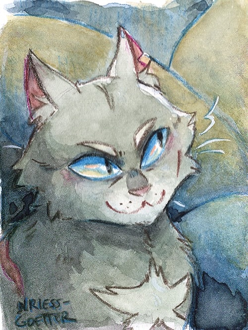 Натали Рисс:
Счастливая неделя выхода Warriors V3! Я уже вык?...