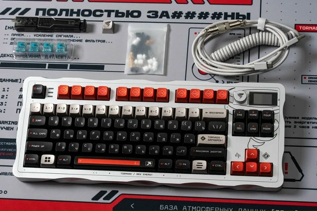 В России представили титановую клавиатуру для геймеро...