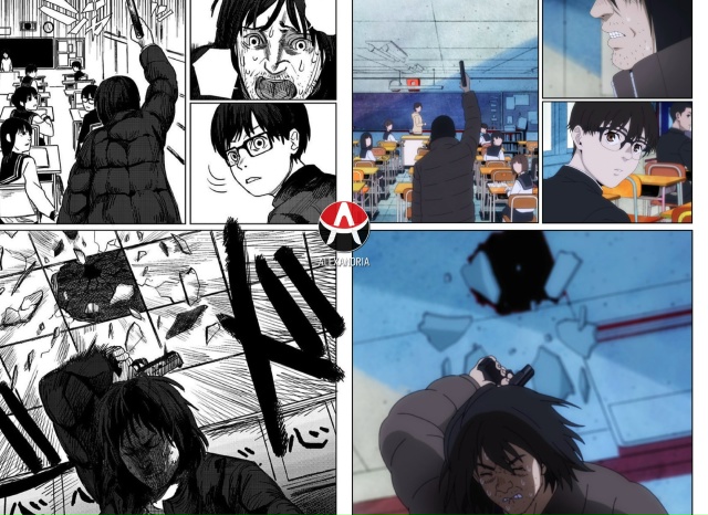 🔥Сравниваем «Ван-шоты Фудзимото»: манга х 2 серия.
#ср...