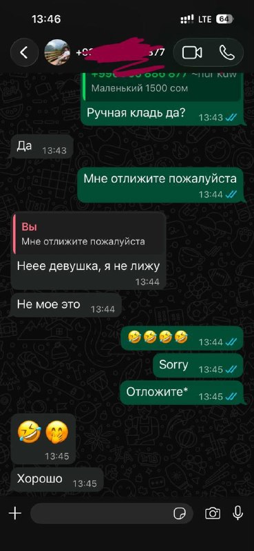 Продавцу чемоданов начали приходить необычные запросы.
Она пыталась.