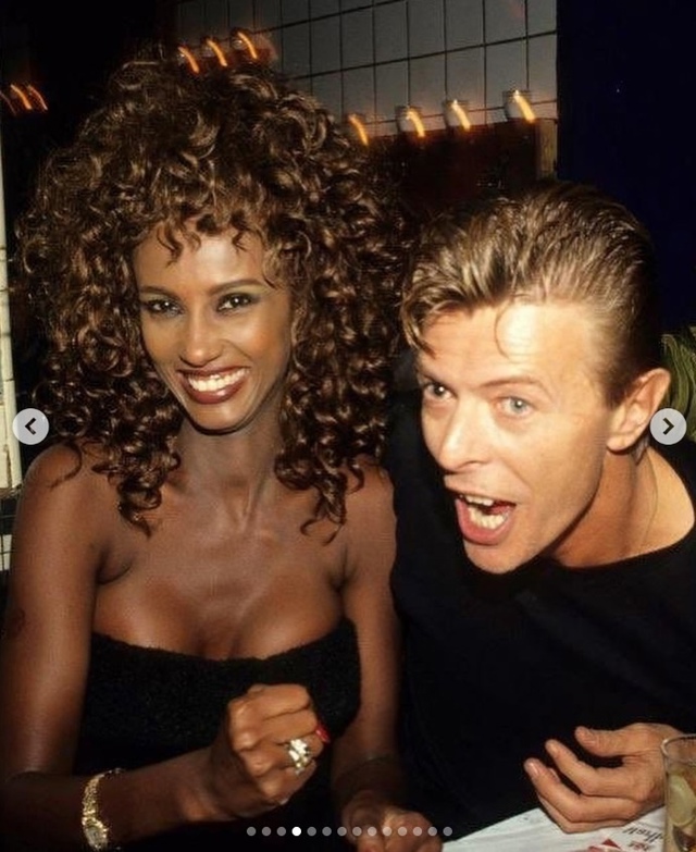 Дэвид Боуи и Иман устроили свидание вслепую в 1990 году, ?...