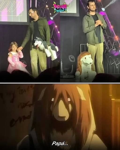 💀Отец года: на фестивале батя додумался сделать тот самый криповый косплей по «Стальному алхимику» в