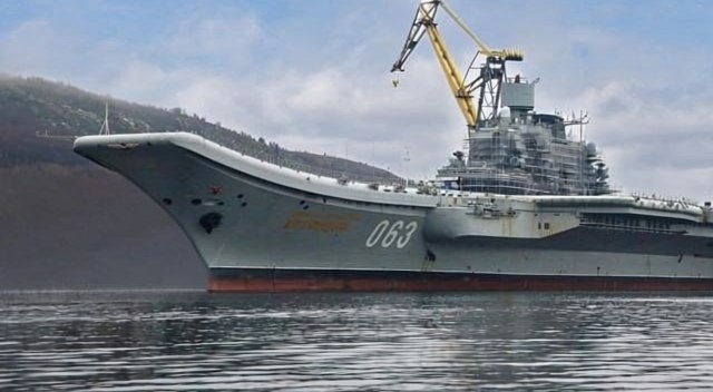 ⚡️Авианесущий крейсер «Адмирал Кузнецов» законсерви...