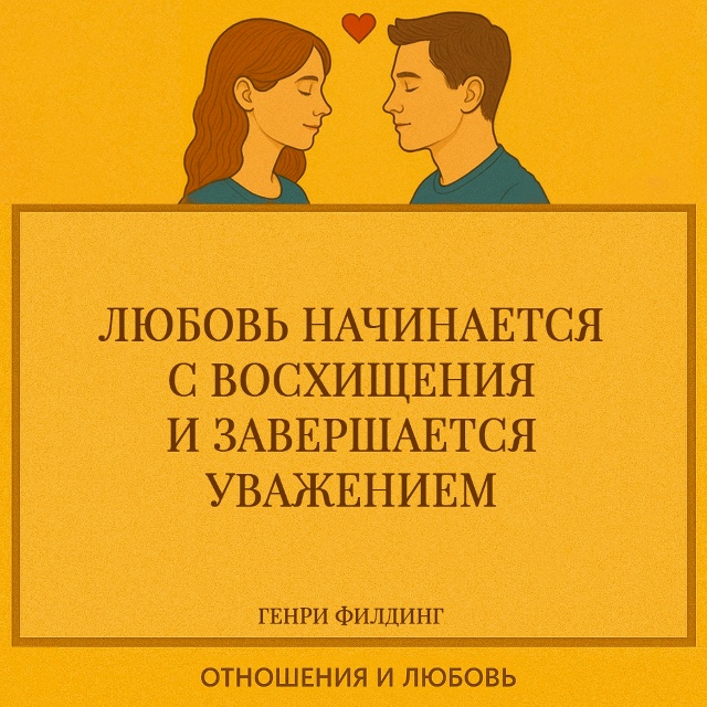 Любовь рождается из искры восхищения — из удивления п?...
