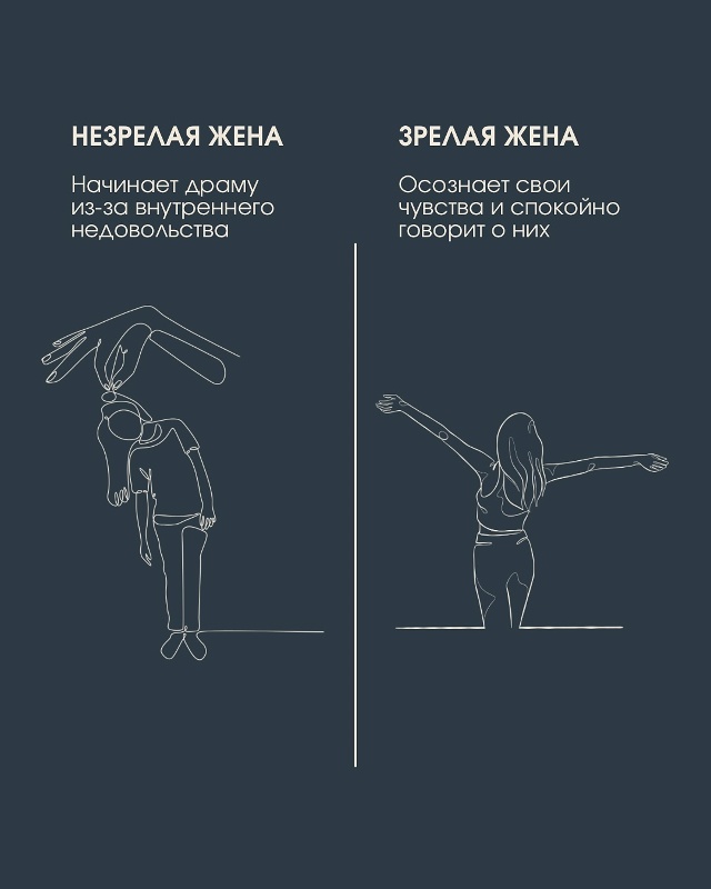 Это база и к мужчинам и к женщинам😉