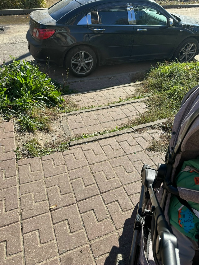 Это из рубрики я паркуюсь как му..к, на карболите около ?...
