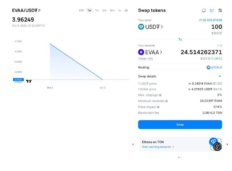 На Ston.fi тоже торгуется