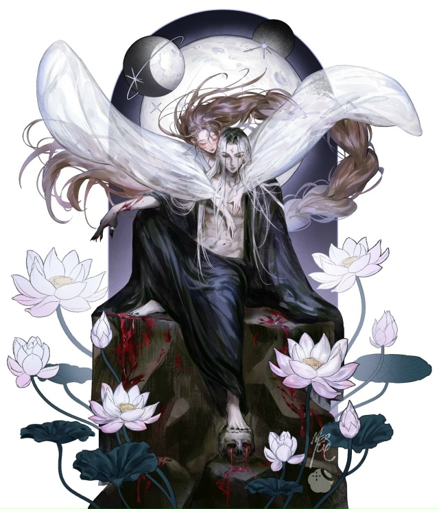 #Китайская_эстетика
Минутка мрачной романтики от aturme...