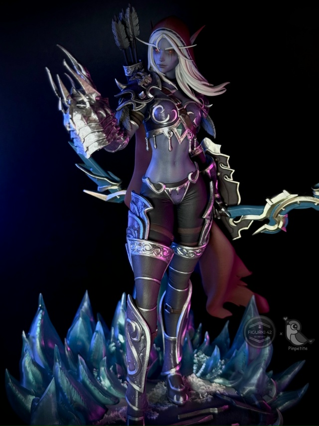 Сильвана Ветрокрылая. Ожившая легенда Азерота. 🌑
На?...