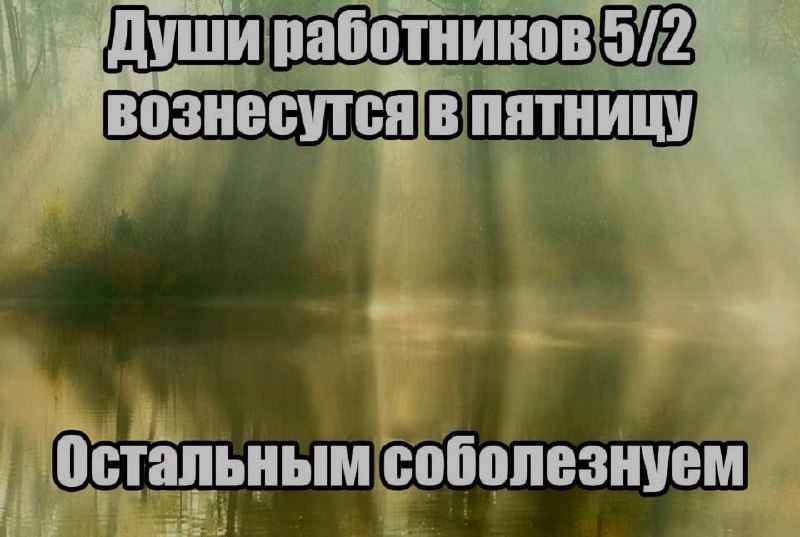 Ночная подборочка
Выходные, не спим