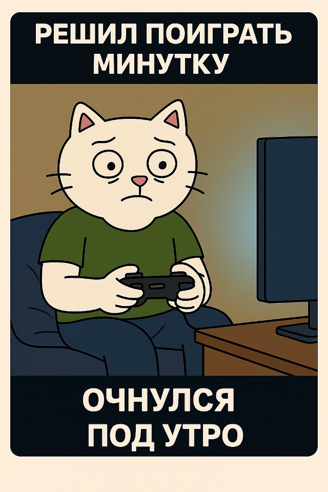 Планировал зайти в игру всего на пару минут, чтобы расс...