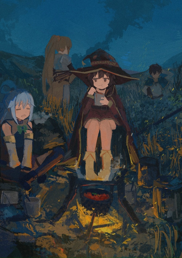 #KonoSuba / Богиня благословляет этот прекрасный мир!
В пут...