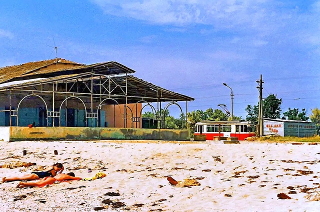 Евпатория 1981 – Открытие трамвайного маршрута № 4. 1987 –...