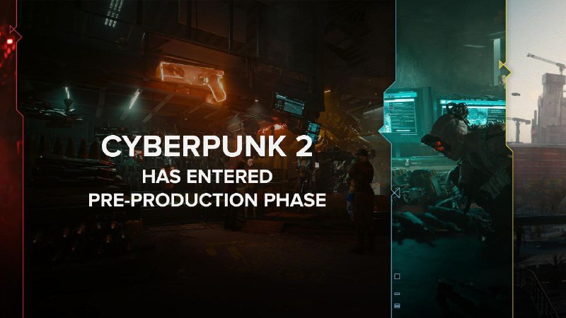 Cyberpunk 2 перешёл на стадию препродакшена
Об этом официально объявила CD Projekt Red