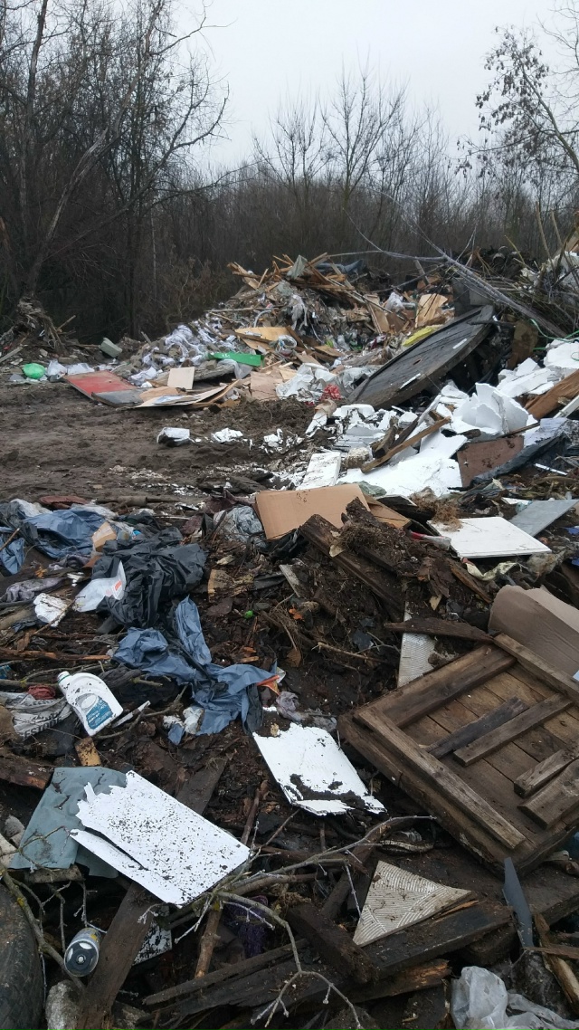 Вот такая вот картина недалеко от городских очистных, ?...