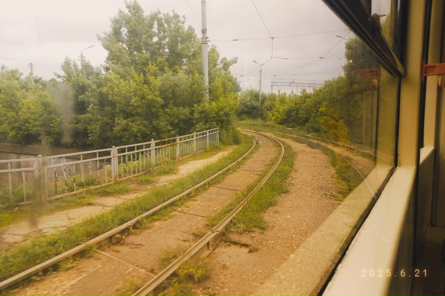 Немного моих фотографий трамвайного пути на конечную ?...