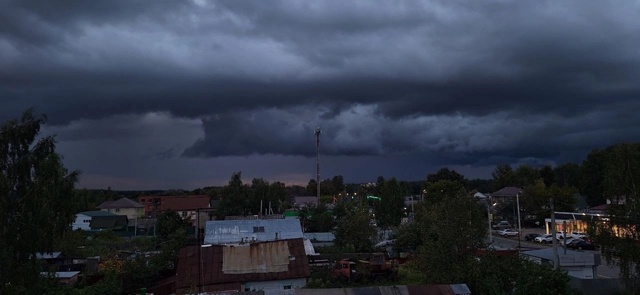 Тучи над городом ☁ Ярославль ?