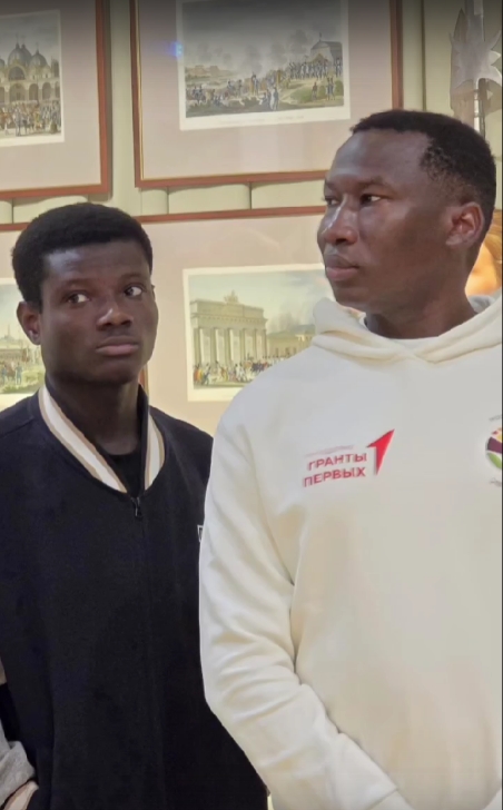 Африканские студенты московских вузов, участники сооб...