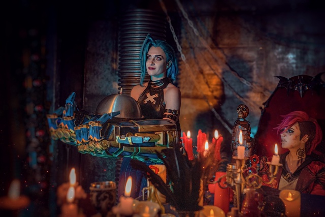 Косплей на Джинкс и Вай из Arcane от AGflower и Liza Nikitchuk.
Фото ??...